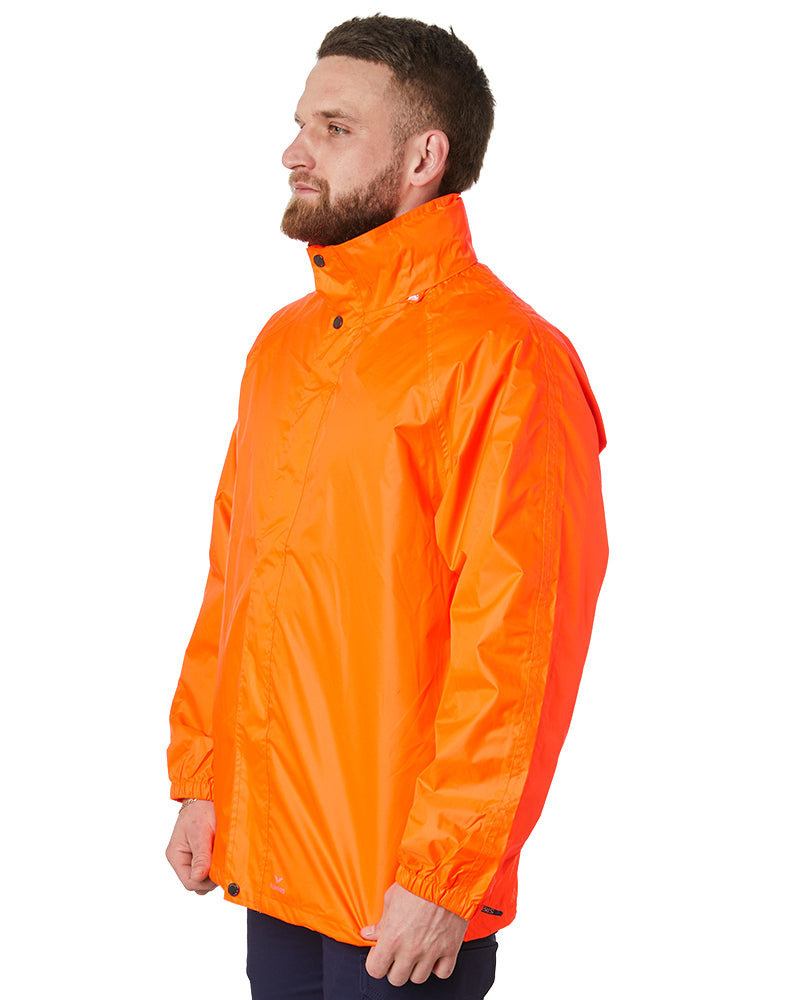 Stowaway Jacket - Fluoro Orange