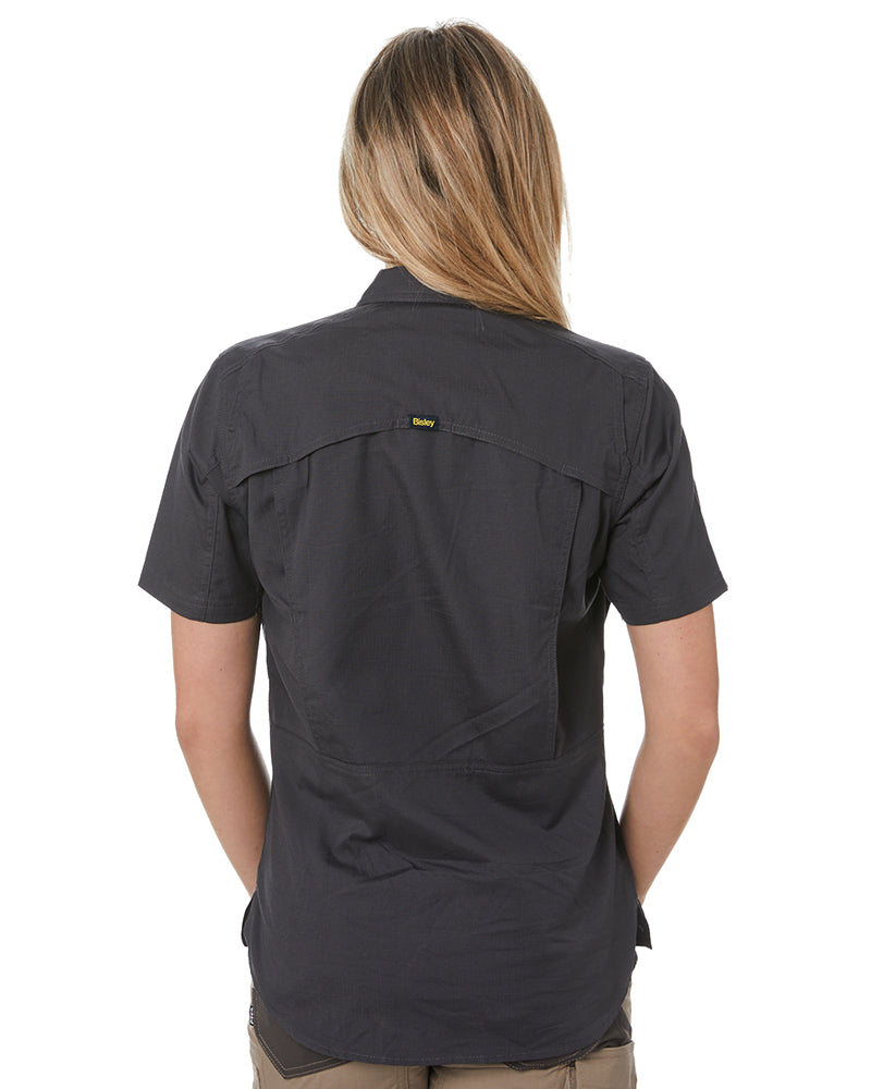 Womens X Airflow Ripstop SS Shirt - Charcoal