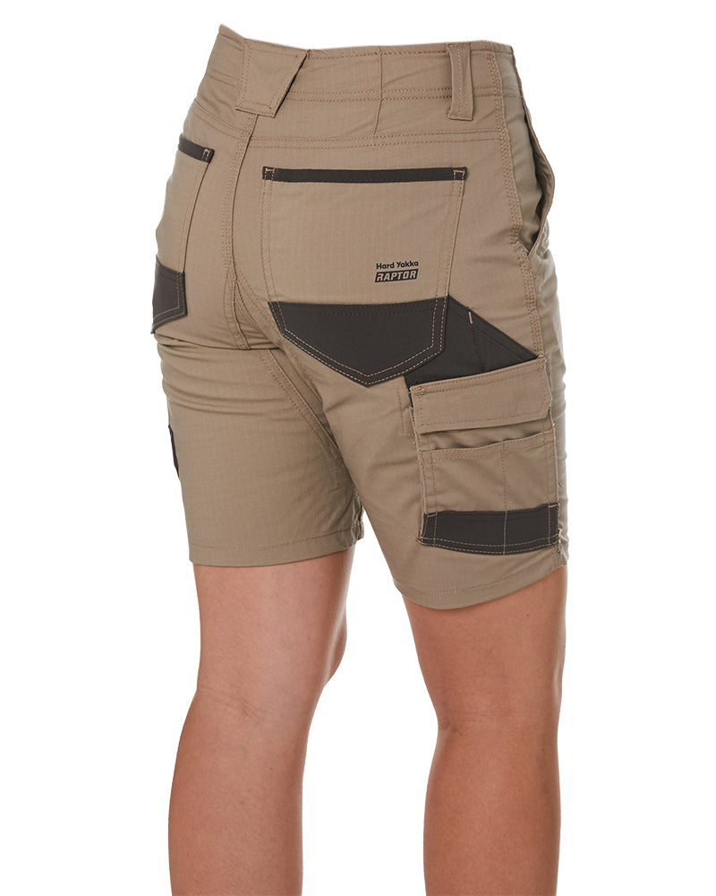 Raptor Womens Mid Shorts - Desert