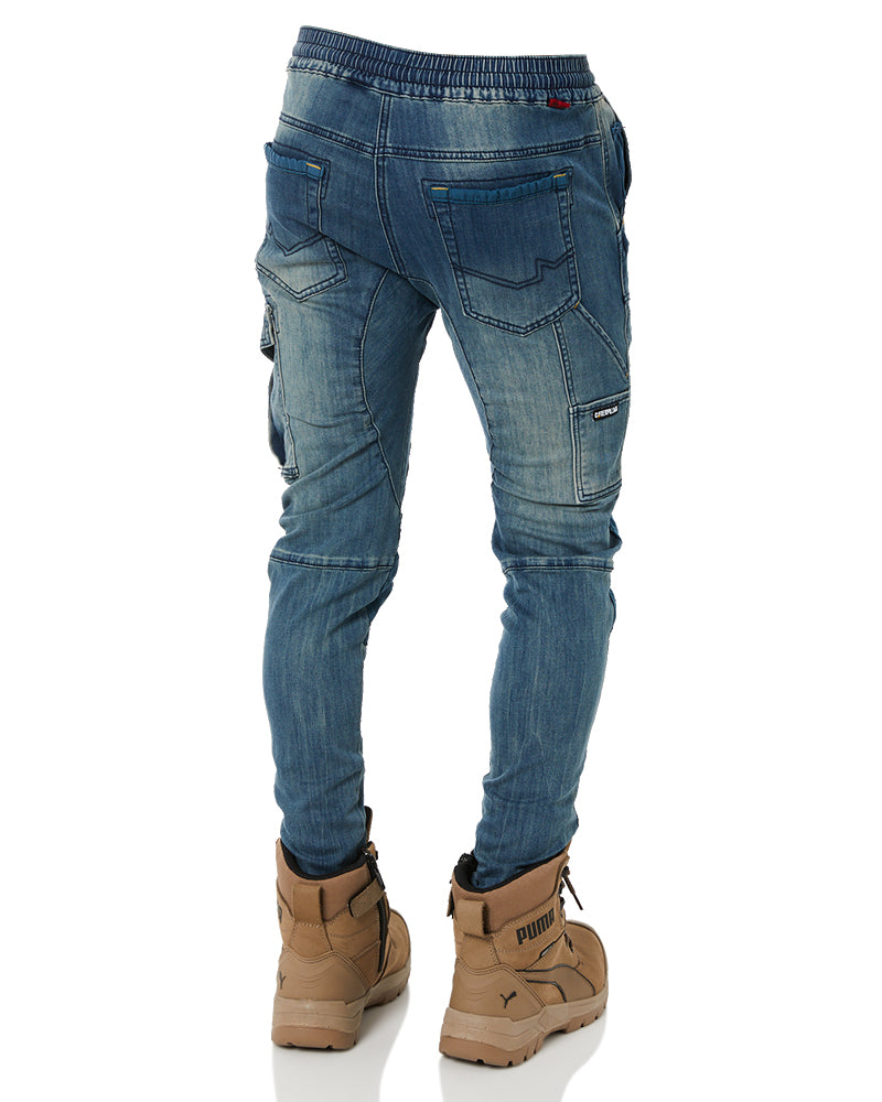 Dynamic Denim Pant - Denim