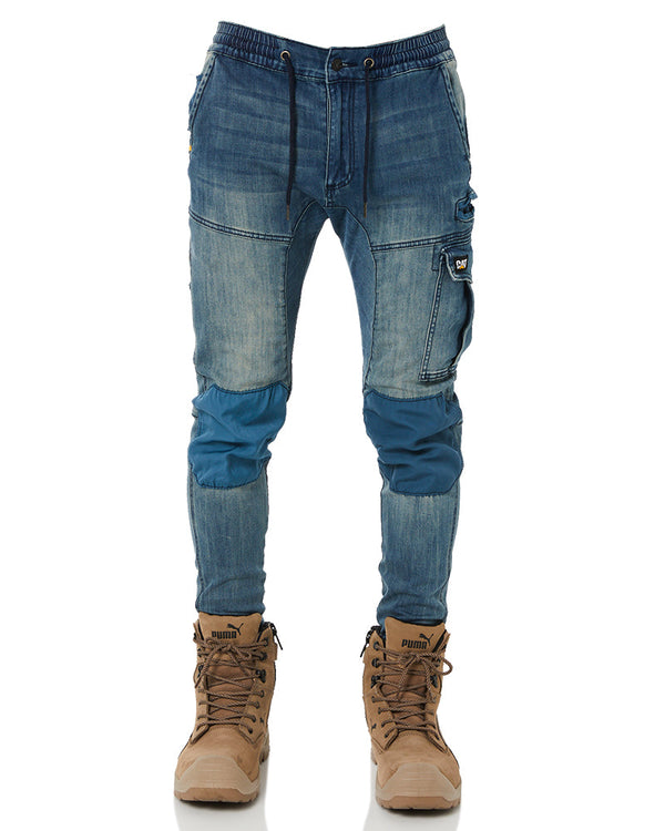 Dynamic Denim Pant - Denim