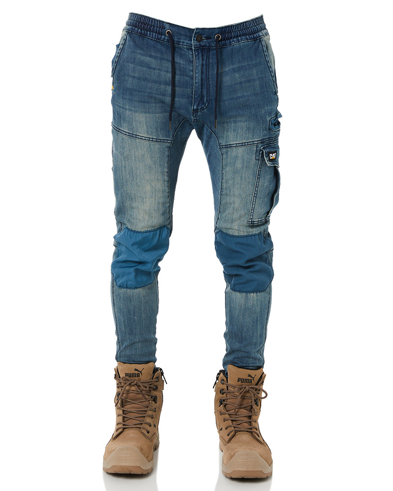 Dynamic Denim Pant - Denim