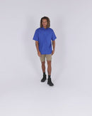 Stretch Cotton Cargo Short - Khaki