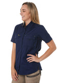 Womens X Airflow Ripstop SS Shirt - Navy