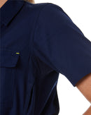 Womens X Airflow Ripstop SS Shirt - Navy