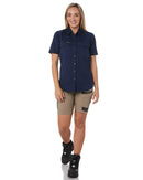 Womens X Airflow Ripstop SS Shirt - Navy