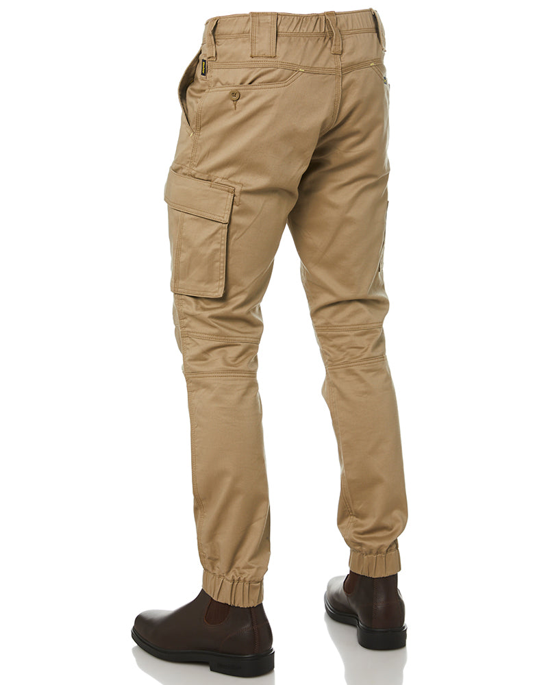 Bisley Ripstop Cuffed Cargo Pant - Khaki | Buy Online