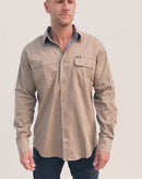 LSH-1 Stretch Work Shirt LS - Khaki