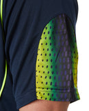 Galaxy Sublimated Polo - Navy/Yellow