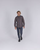 Cotton Stretch Jeans - Gunmetal Blue