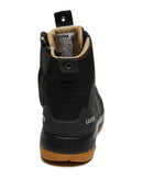 3 x-flow zip side safety boot - Black/Tan