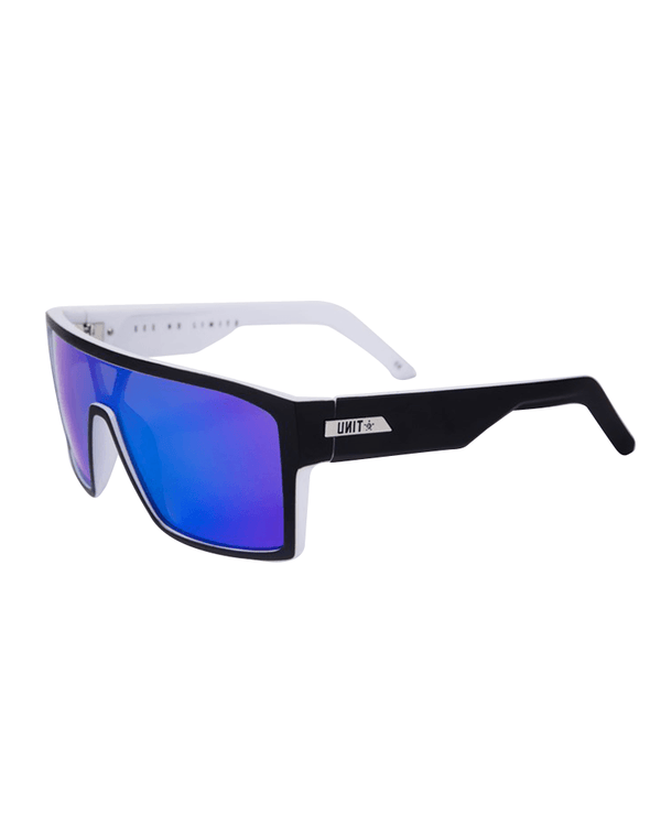 Command Polarised Sunglasses - Matte Black/White