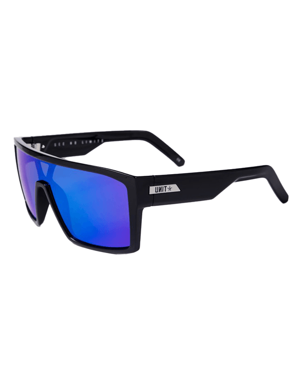 Command Polarised Sunglasses - Black/Blue