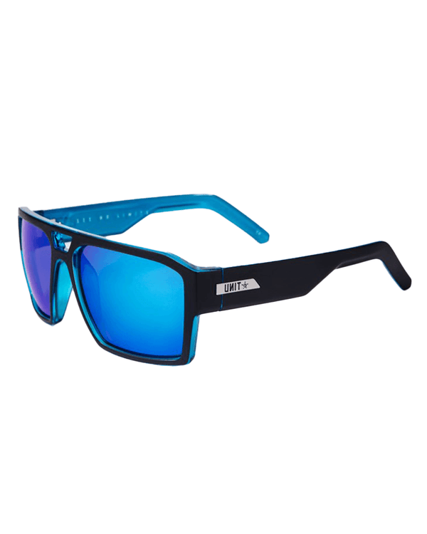 Vault Polarised Sunglasses - Matte Black/Blue