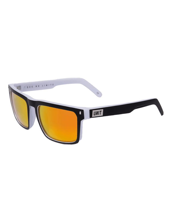 Primer Polarised Sunglasses - Matte Black/White