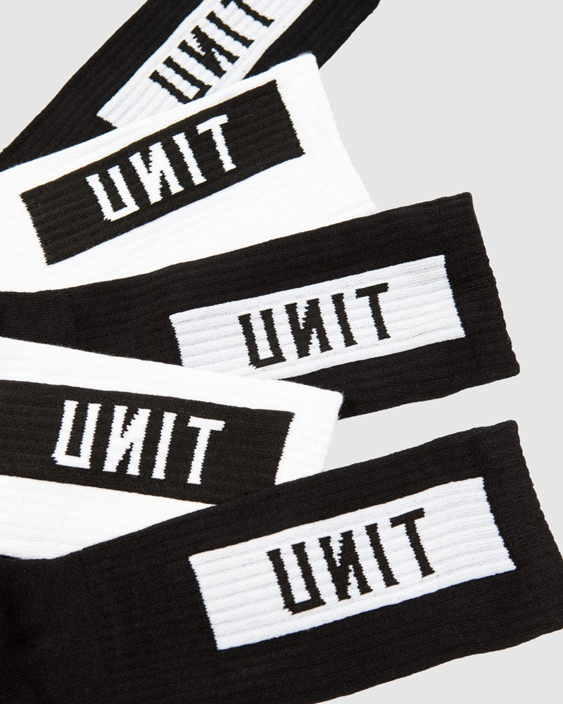 Youth Fixed Hi Lux Bamboo 5 Pack Socks - Multi
