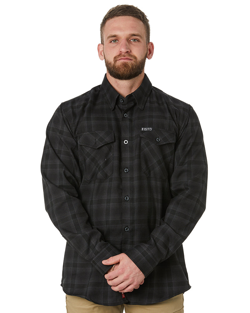 Fist Flannel - Charcoal