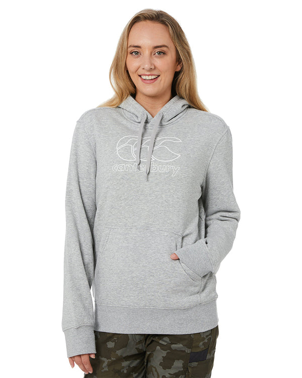 Womens CCC Hoodie - Grey Marle