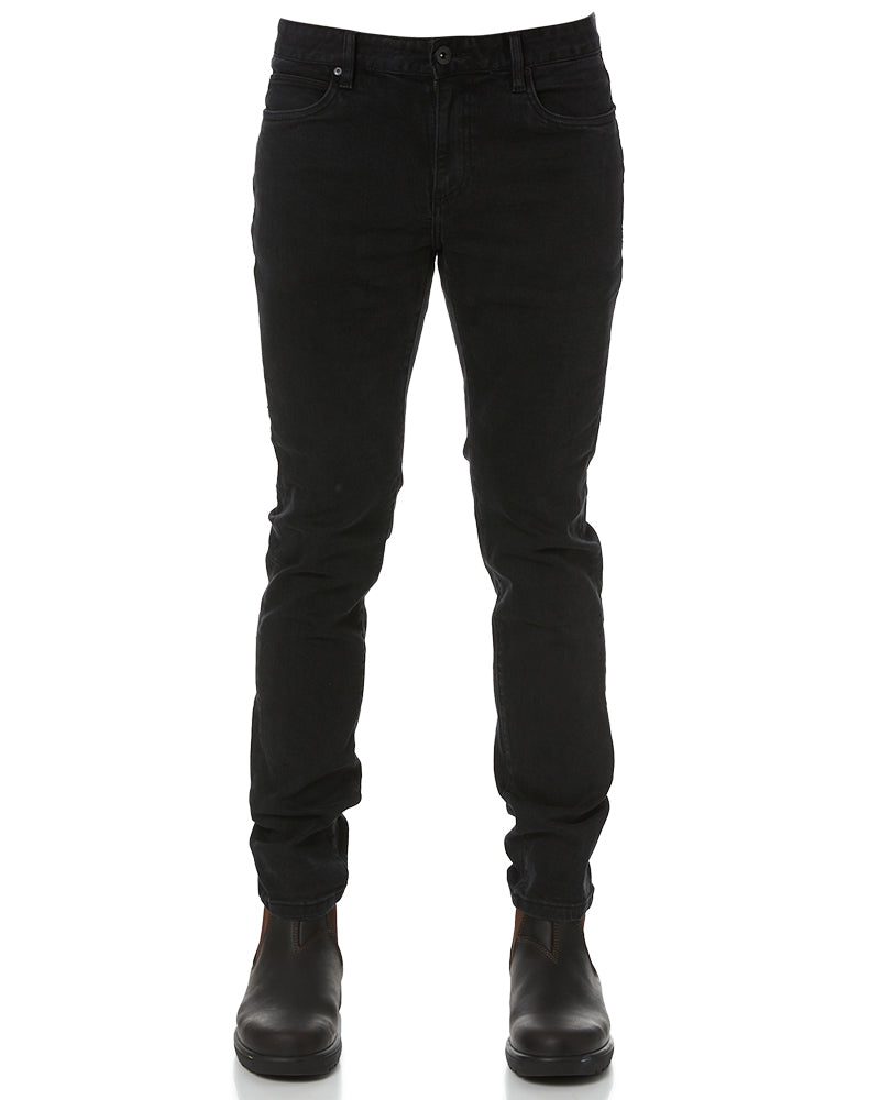 Unit Elite Slim Fit Stretch Jeans - Black | Buy Online