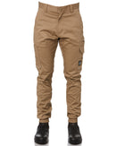 Demolition Cuffed Stretch Cargo Pant - Khaki