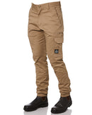Demolition Cuffed Stretch Cargo Pant - Khaki