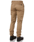 Demolition Cuffed Stretch Cargo Pant - Khaki