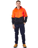 Stretch Cotton Drill Cargo Pants - Navy