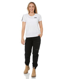 WP-4W Ladies Stretch Cuffed Work Pants - Black