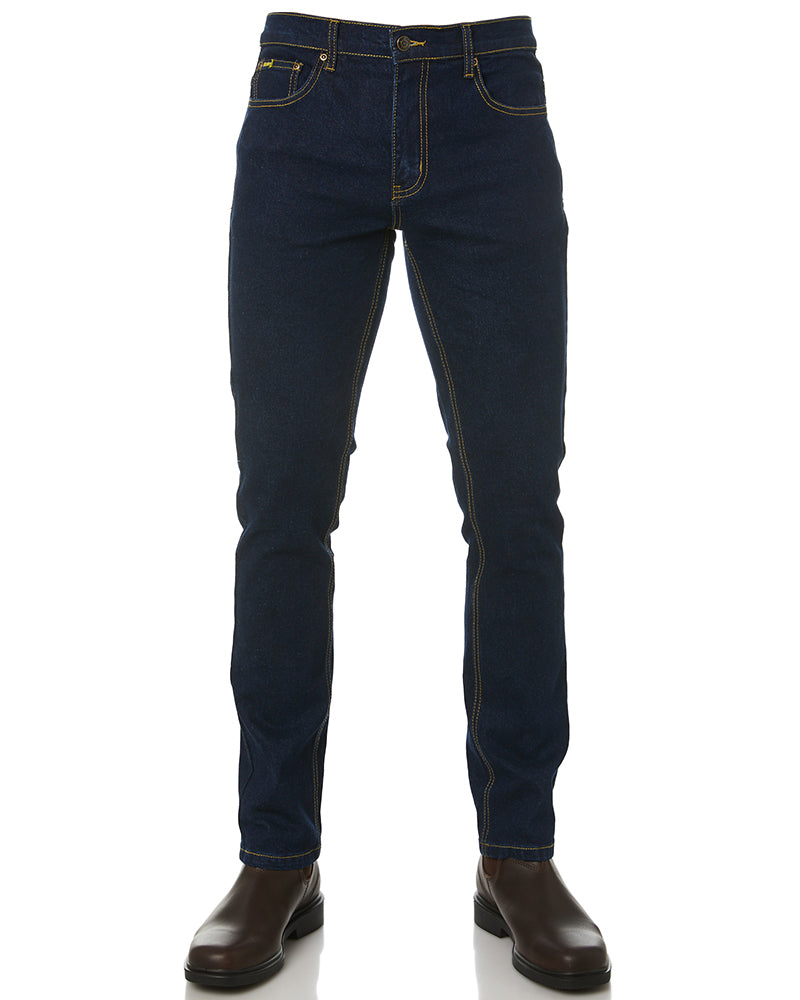 Rough Rider Stretch Denim Jeans - Denim