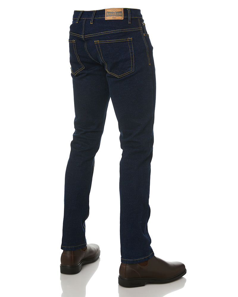 Rough Rider Stretch Denim Jeans - Denim