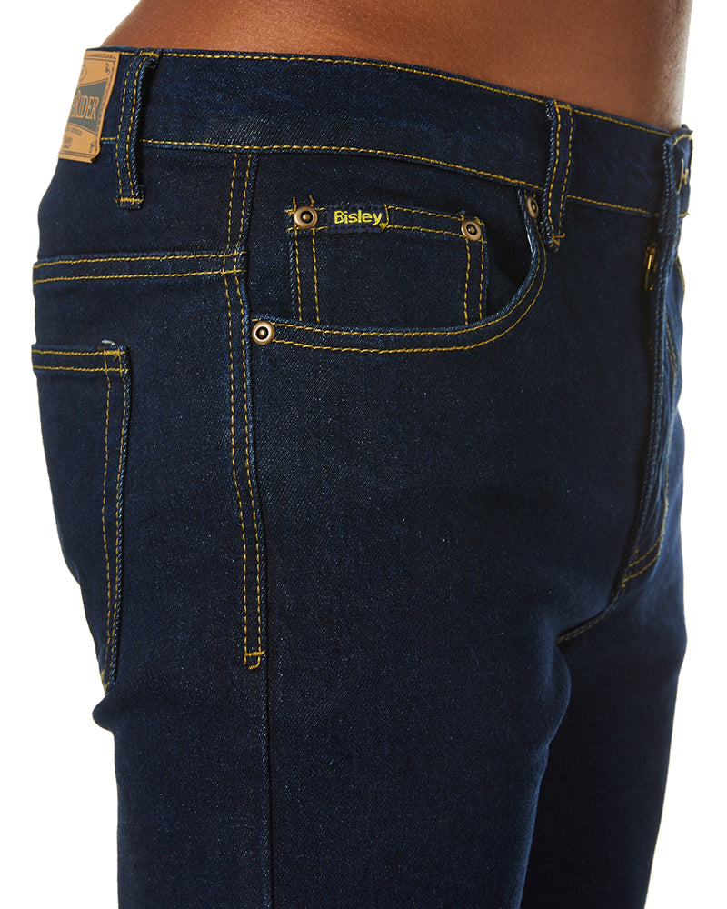 Rough Rider Stretch Denim Jeans - Denim