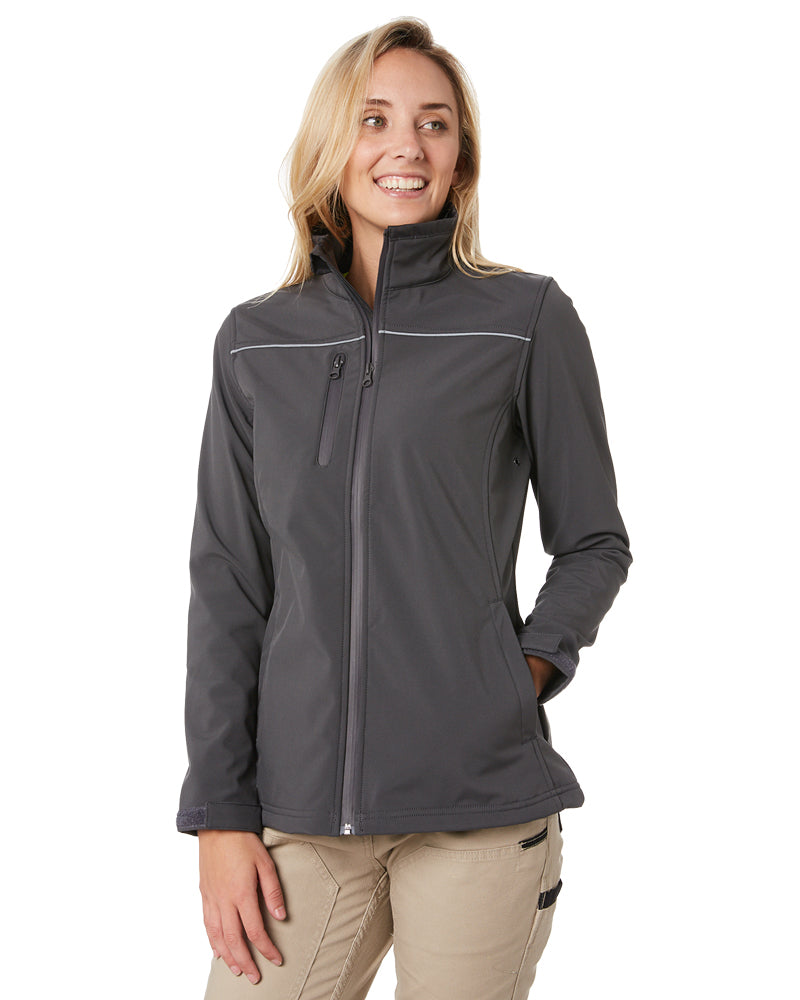 Bisley Womens Soft Shell Jacket * - Charcoal | Buy Online