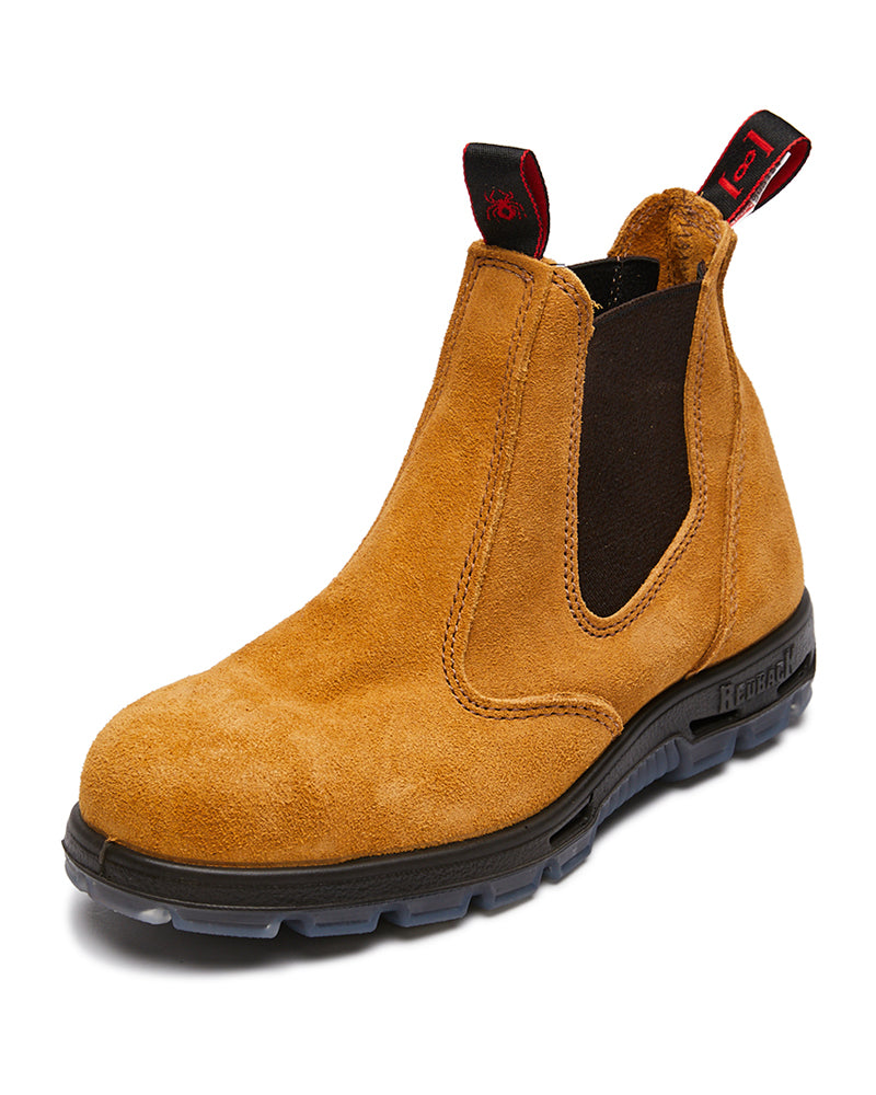 Bobcat Elastic Sided Safety Boot - Fawn