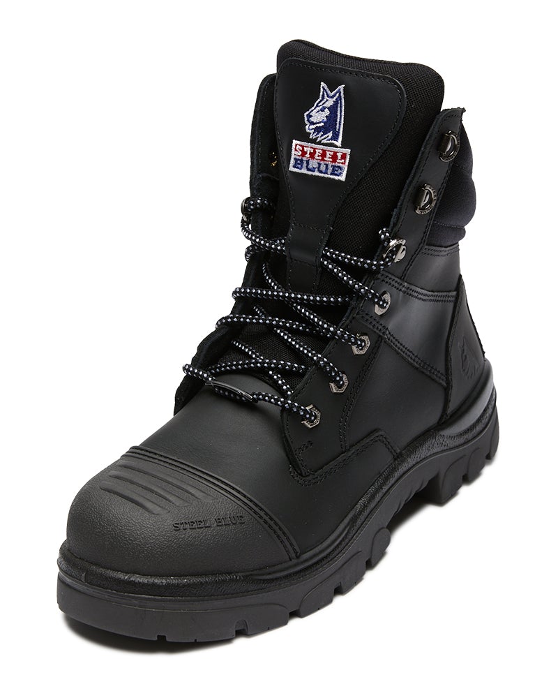 Steel Blue Southern Cross PureGRAPH® Graphene Scuff Safety Boot - Black ...