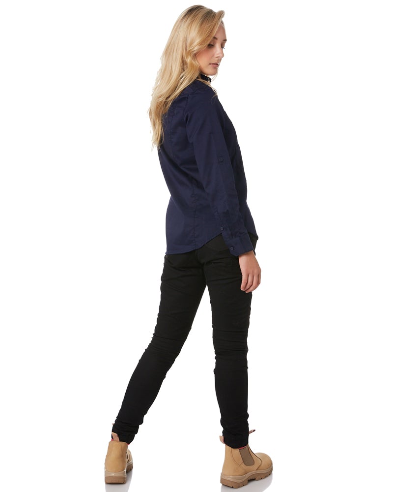 Womens Work Stretch Leggings - Black