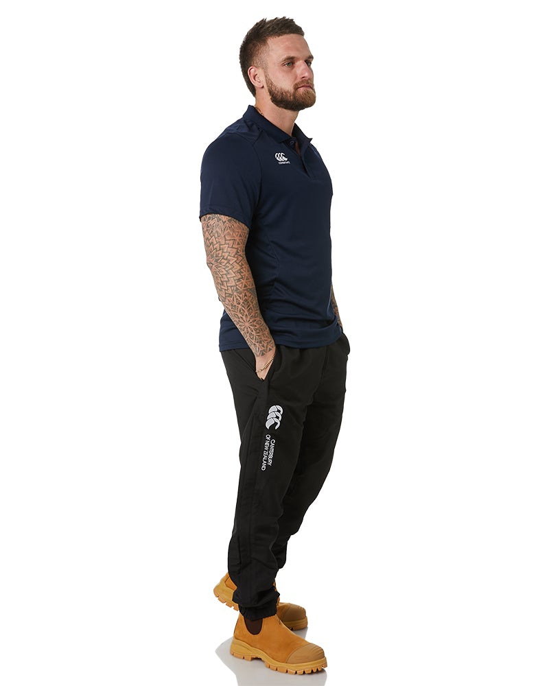 Cuffed Stadium Pant - Black