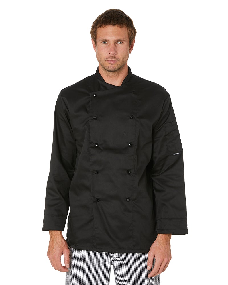 Somerset Chefs LS Jacket - Black