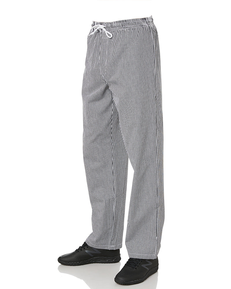 Bromley Chefs Trousers - Black/White