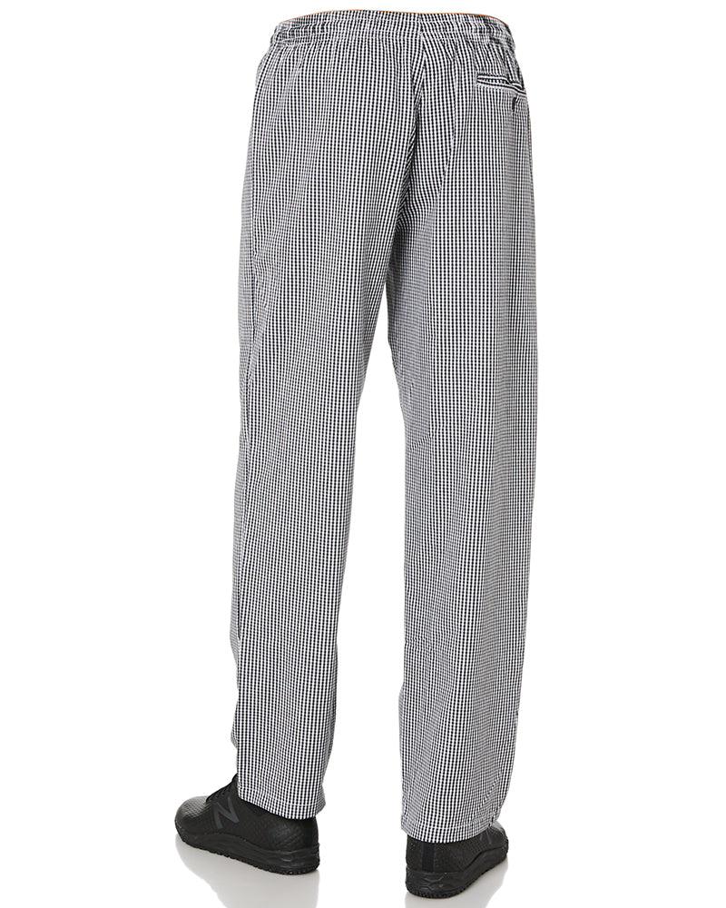 Bromley Chefs Trousers - Black/White