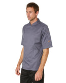 Mesh Air Pro SS Chefs Jacket - Grey