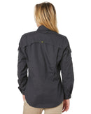 Womens X Airflow Ripstop LS Shirt  - Charcoal