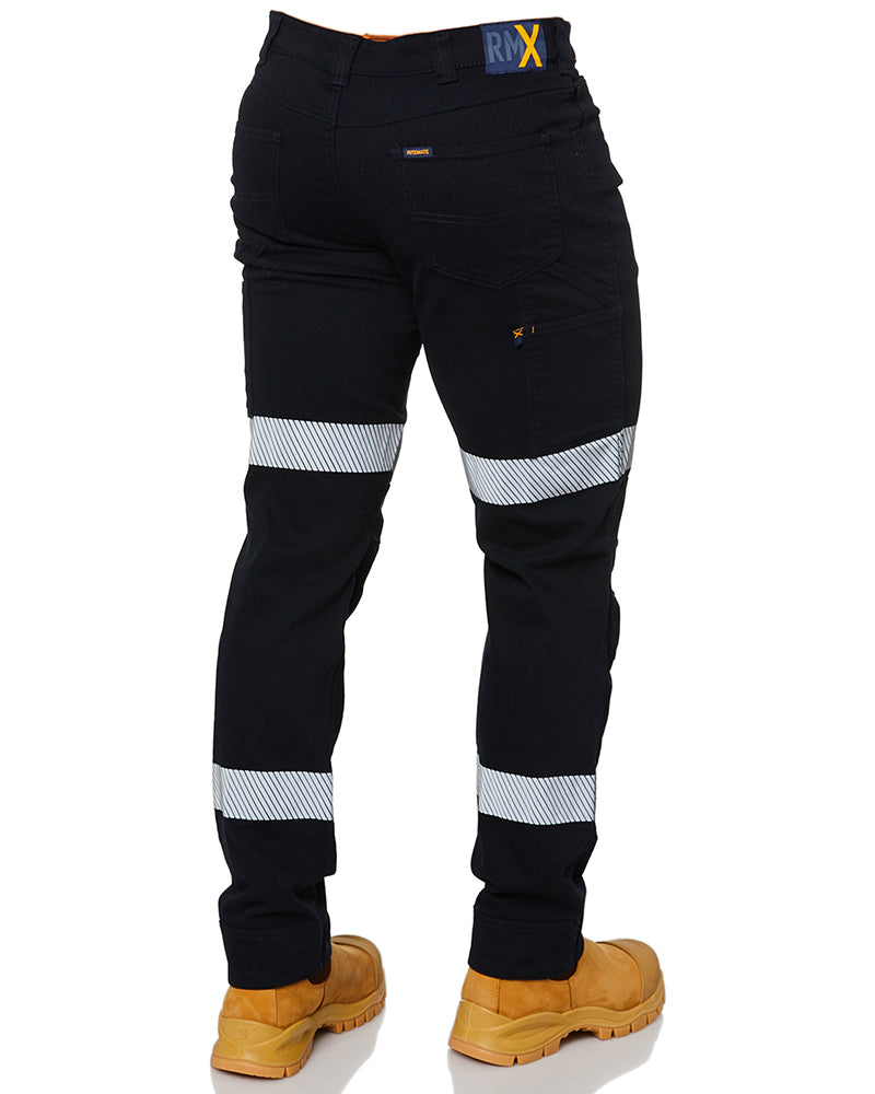 RMX Flexible Fit Utility Trousers with Tape - Navy