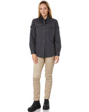 Womens X Airflow Ripstop LS Shirt  - Charcoal