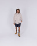 Flex and Move Stretch Canvas Utility Zip Cargo Short - Navy