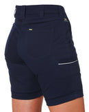 Tradies Womens Stretch Cotton Short 2 Value Pack - Navy
