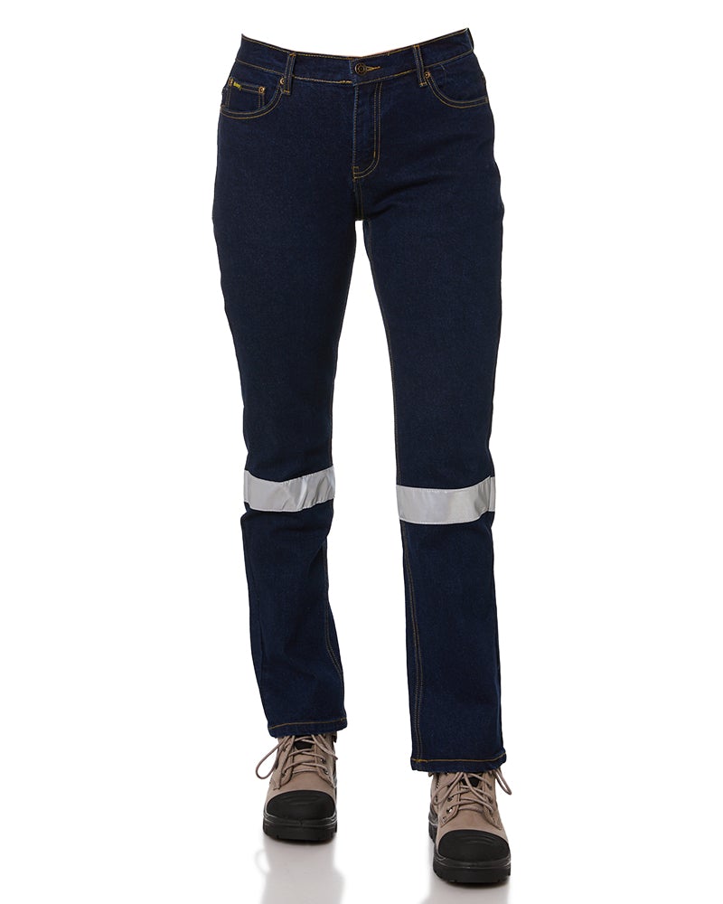 Bisley Workwear FR Taped Denim Jean BP8091T