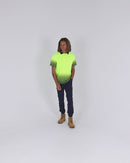 Hi Vis Sublimated Diamond Plate Polo - Yellow/Navy