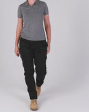 Ladies Staple Cargo Pants - Black