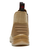 Wills Suede Elastic Sided Safety Boot - Sand