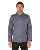 Mesh Air Pro LS Chefs Jacket - Grey